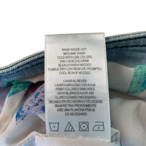 Sam Edelman Denim Cropped Moto Vest Blue Women's Sleeveless Jean Jacket- L-- NWT - Picture 11 of 12